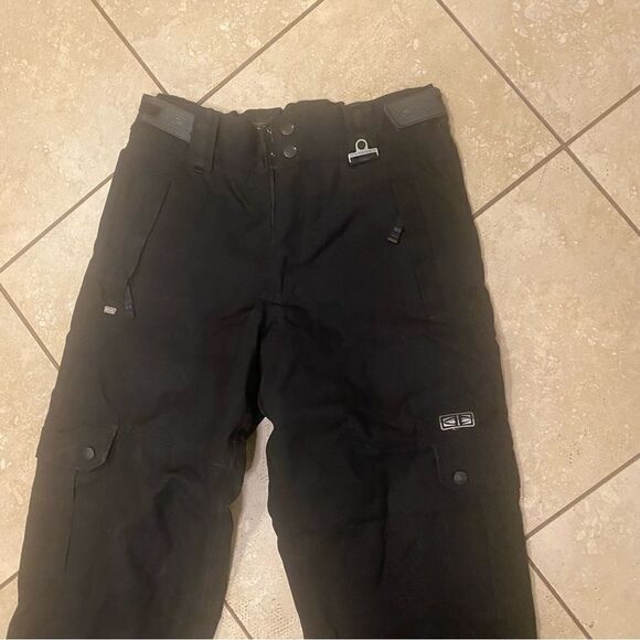 Mens Sz S Black Snow pants - Picture 1 of 4